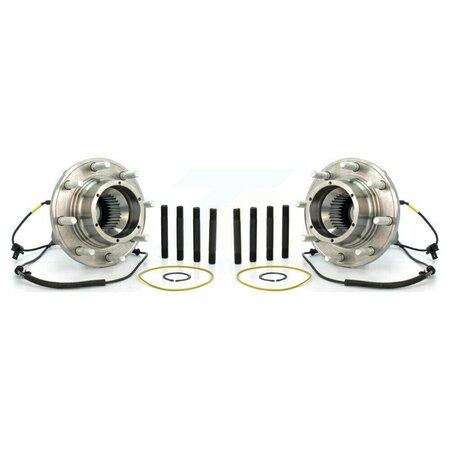 KUGEL Front Wheel Bearing And Hub Assembly Pair For Ford F-250 Super Duty F-350 4WD K70-100418